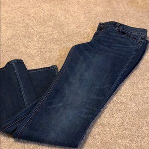 White House black market blue jeans